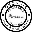 Georgia Registered Engineer Seal